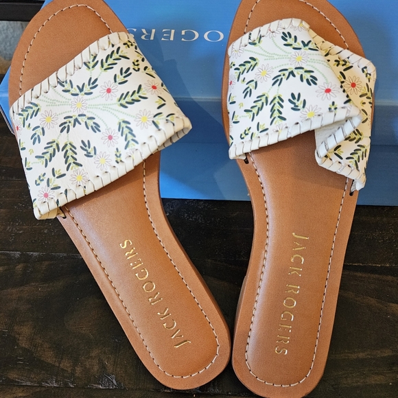 New In The Box Jack Rogers Sophia Slides - Picture 2 of 8